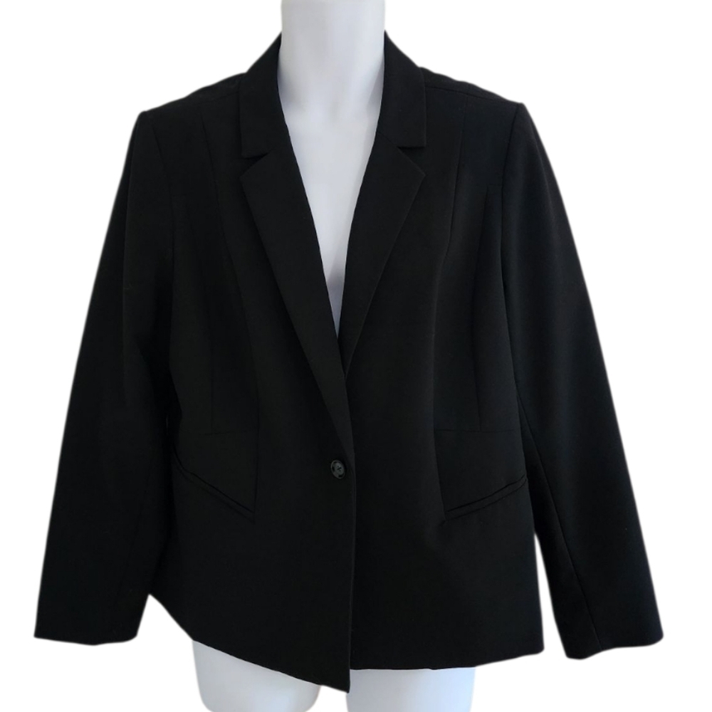 Reitmans Black Blazer Professional Suit Jacket - Women's